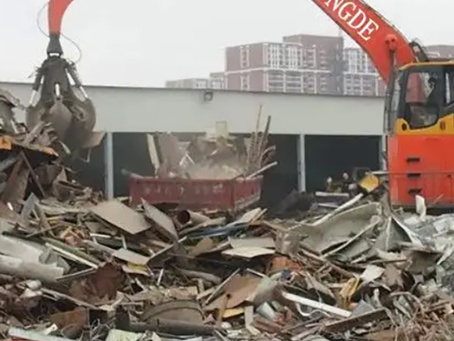 三角镇工装拆除